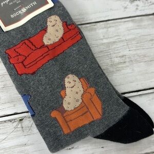 SOCKSMITH “Peanut on couch” NWT
